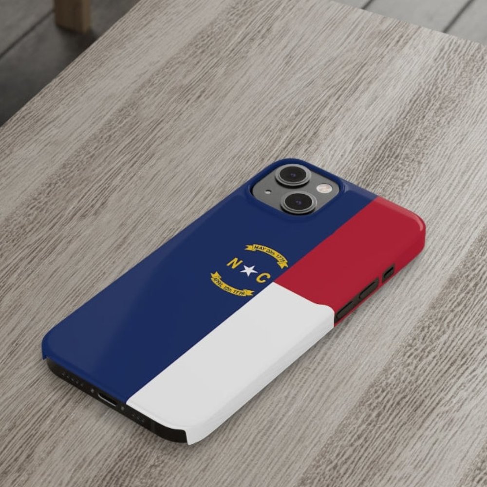 North Carolina State Flag Phone Case